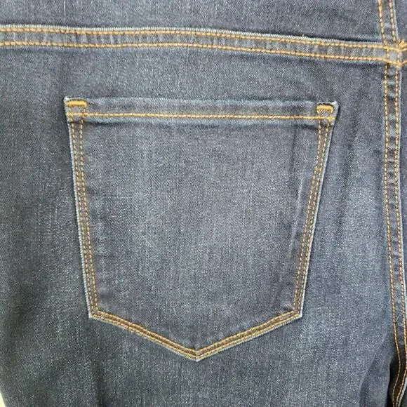 NEW Old Navy Mid Rise Kicker Boot Cut Jeans Dark Wash Womens Size 20 - Picture 7 of 8